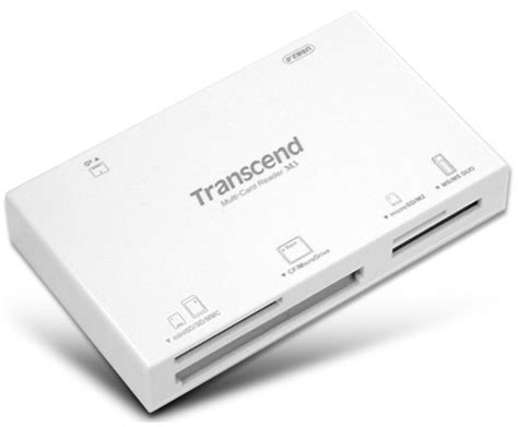 transcend card reader software